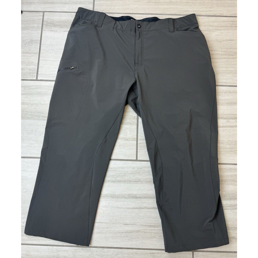 REI Technical Outdoor Stream Hiking Trekking Pants Size XL 40X25 Men's EUC Olive